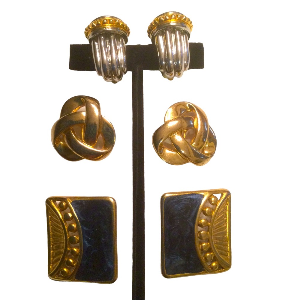 Vintage Clip-On Earring Bundle
